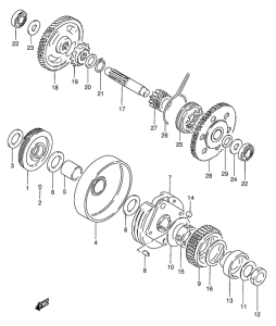 FZ50 Трансмиссия