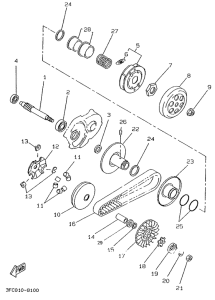 CW50R Сцепление