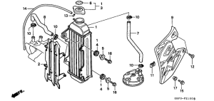 CR80RB Радиатор