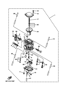 ST225 Tobera  carburador
