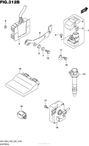 GSX-R750 Electrical (Gsx-R750L5 E28)