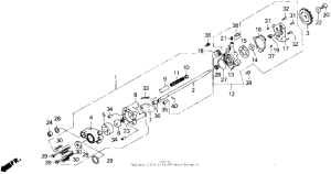 GL1200I Масляный насос