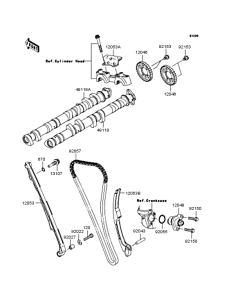 ZX1000 Распредвал