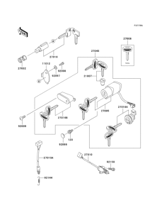 VN800 Ignition switch(vn800-b7)