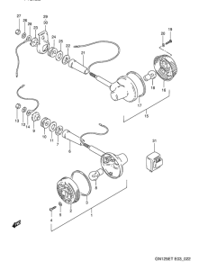 GN125 Поворотники