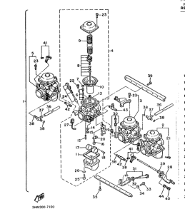FZ600 Карбюратор