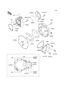 EJ650 Капот правая часть