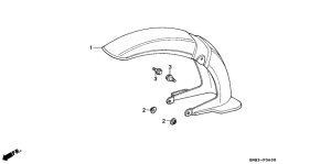 C90 Переднее крыло