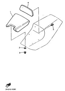 FZR750RW Сиденье