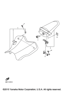 YZF-R1 Сиденье