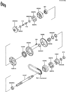 ZL1000 Generator shaft