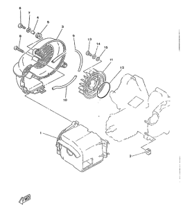 YA50R Verkleidung lufter