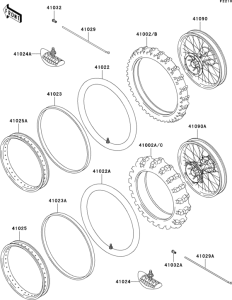 KX500 Покрышки