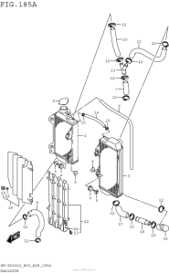 RM-Z250 Радиатор