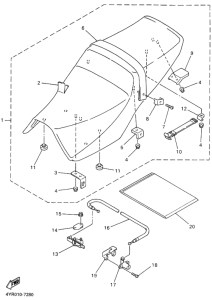 FZ400 Пружина