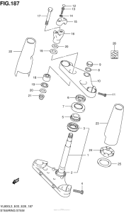 VL800 Steering Stem (Vl800Cl3 E33)