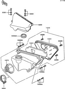AR50 Воздушный фильтр