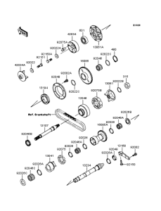 ZX1100 Валансирный вал