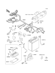 ZX500 Электрика
