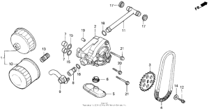 VT600C Масляный насос