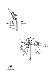 MT03 Interruptor  manillar&palanc
