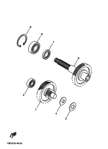 CX50 Мост ведущий комплект