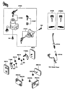 KL650 Выключатель зажигания