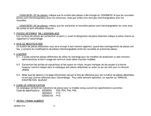 GZ250 Catalog preface