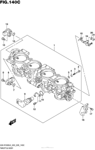 GSX-R1000 Throttle Body (Gsx-R1000L5 E33)