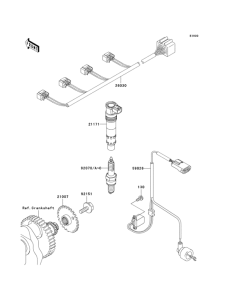 ZR1000 Система зажигания