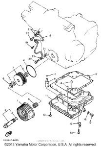 FZR400W Маслянный фильтр
