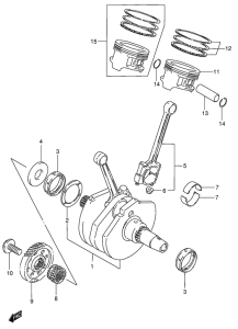 VS800 Вал коленчатый