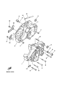  Картер двигателя