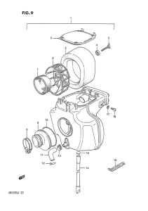 DR125 Воздухоочиститель