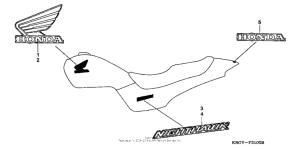 CB250 Наклейки