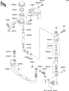  Задний торм цилиндр