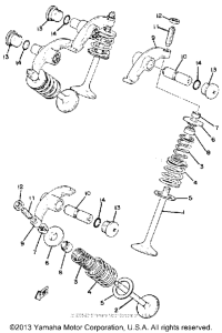 XS650G Клапана