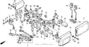 ST1100 (ABS/ TCS) St1100a cowl stay 96-98