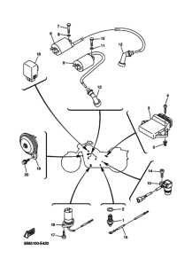 XVS1100 XVS11W Equipo electrico