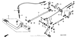 VT1100C Педали