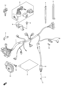 TS185 Жгут проводов