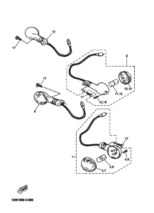 DT125RE Проблесковый световой сигнал