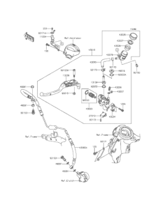 ZX1400 Цилиндр сцепления