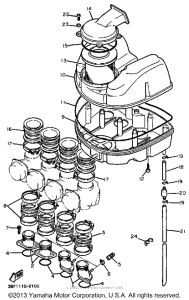 FZR400U Воздушный фильтр