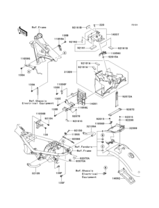 EJ800 Рама ,крепежные детали