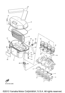 FZS6XCL Впускная система