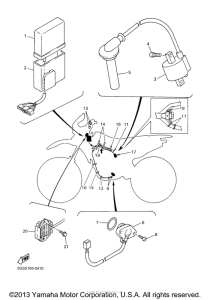 WR400FM Электрика