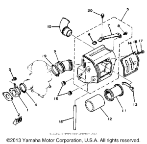 SR250G Впускная система