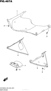 GSX-R600 Inner Cowling