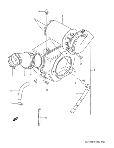 GN125 Воздухоочиститель